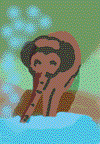 Elephant Drinking